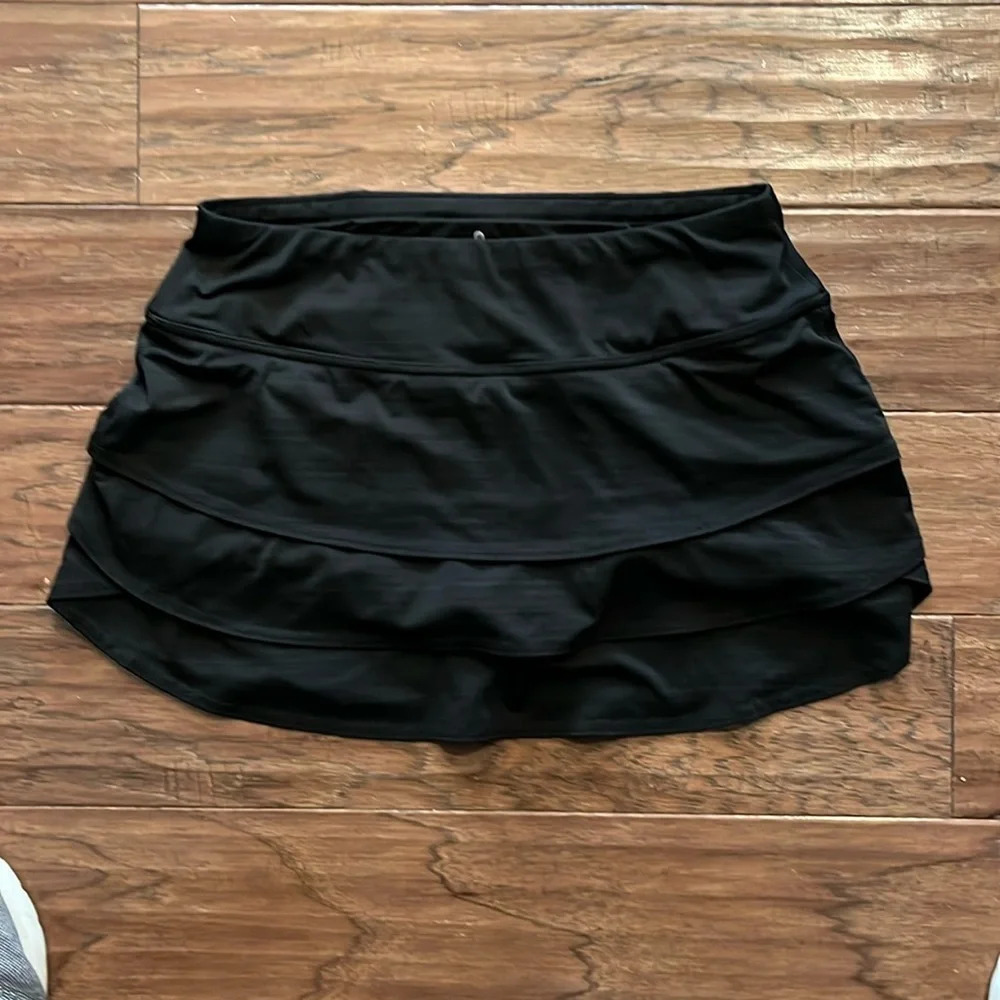 Athleta Black Skort